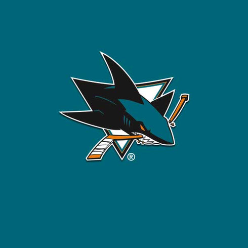 NHL San Jose Sharks Solid Background Galaxy Buds Live Skin